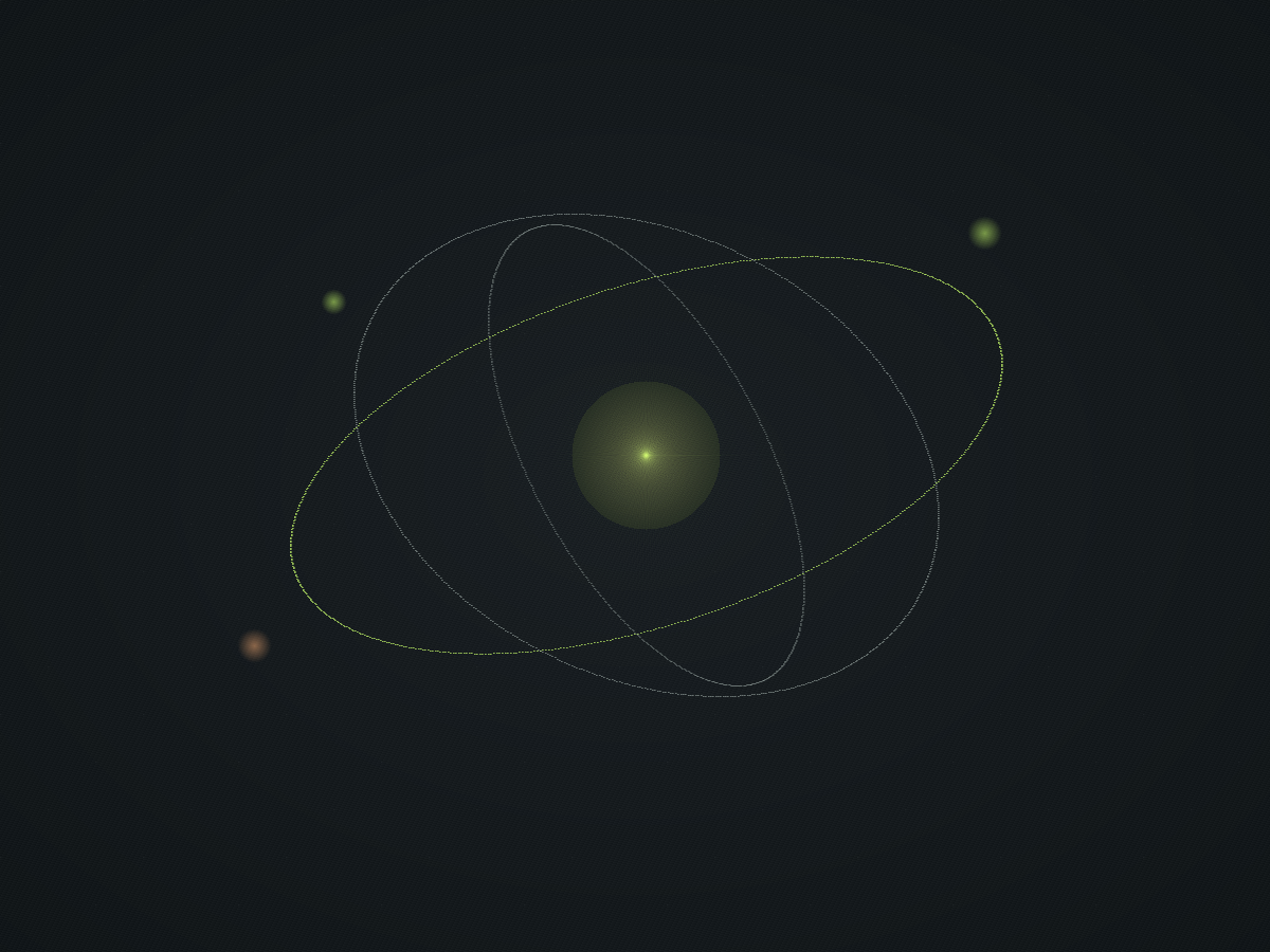 Dark orbital research visual